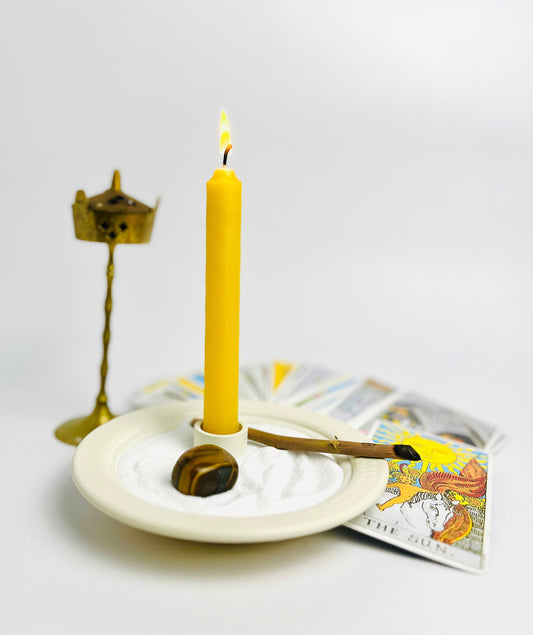 Taper Candle Holder Altar for Candle Magic and Spell Work Gift Box